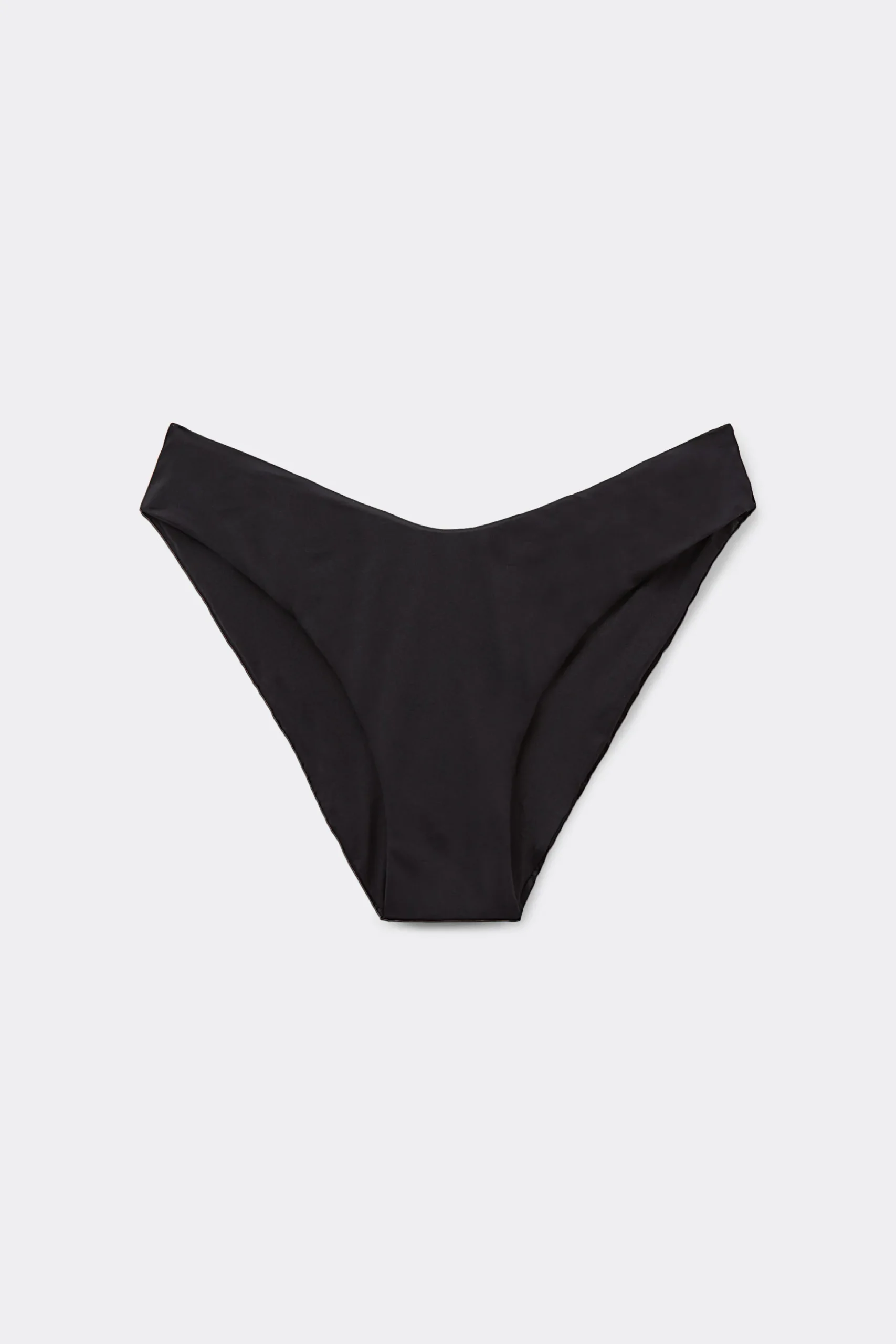 Recycled Microfiber High Cut Rounded Bikini Bottoms - Classic - Women | Tezenis