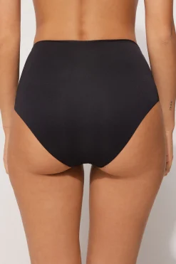 Recycled Microfiber High Waist Bikini Bottoms - Classic - Women | Tezenis