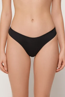 Recycled Microfiber High Cut Bikini Bottom - Brazilian Cut - Women | Tezenis