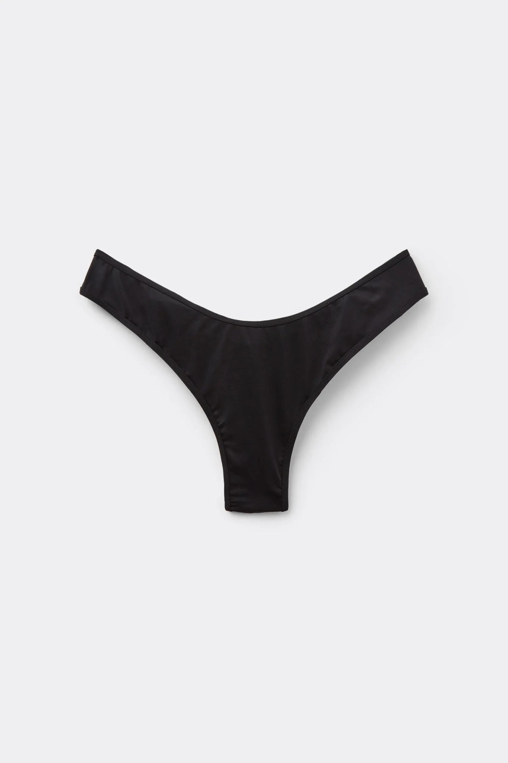 Recycled Microfiber High Cut Bikini Bottom - Brazilian Cut - Women | Tezenis