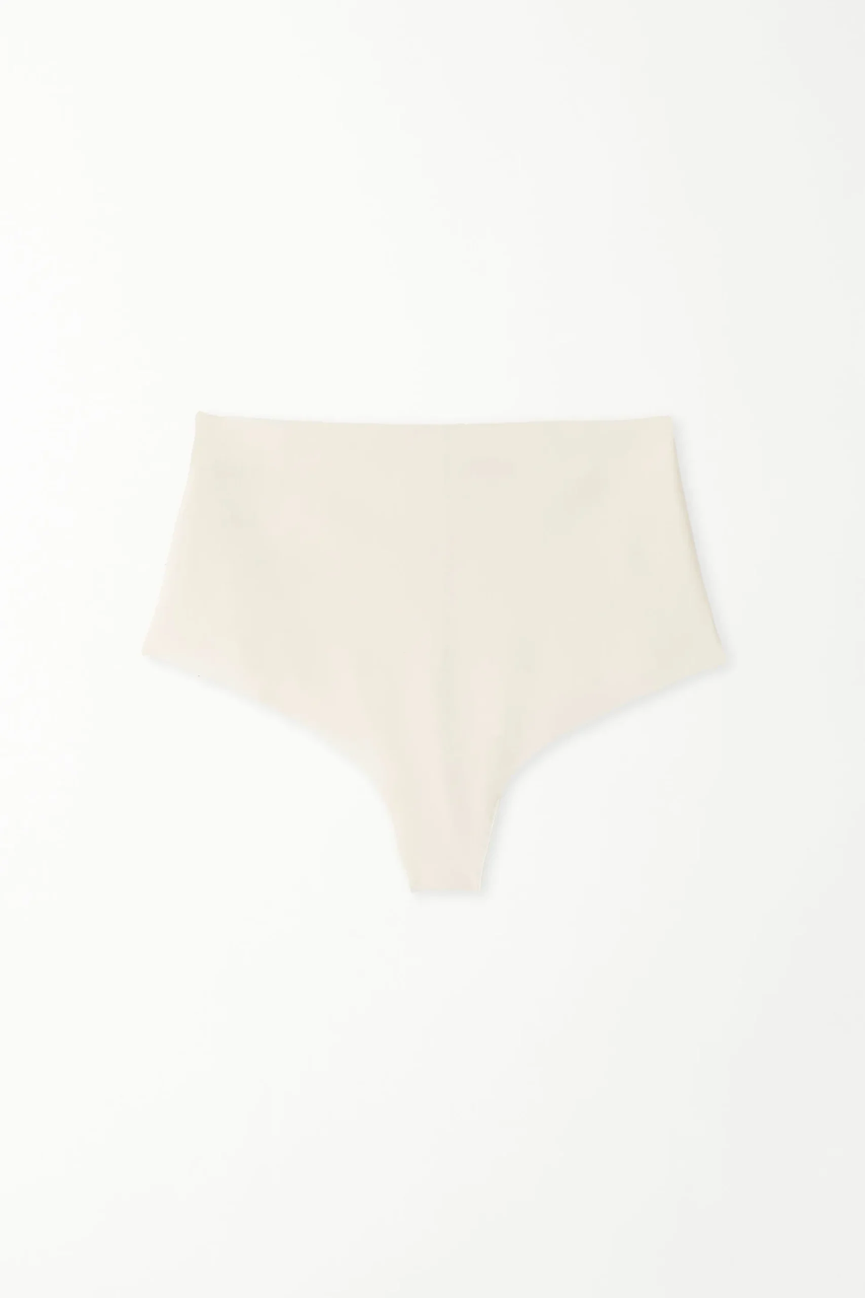 Recycled Microfiber High-Waisted Raw-Cut Brazilian Panties - Cheeky Briefs - Women | Tezenis