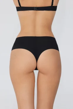 Recycled Microfiber High-Waisted Raw-Cut Brazilian Panties - Cheeky Briefs - Women | Tezenis