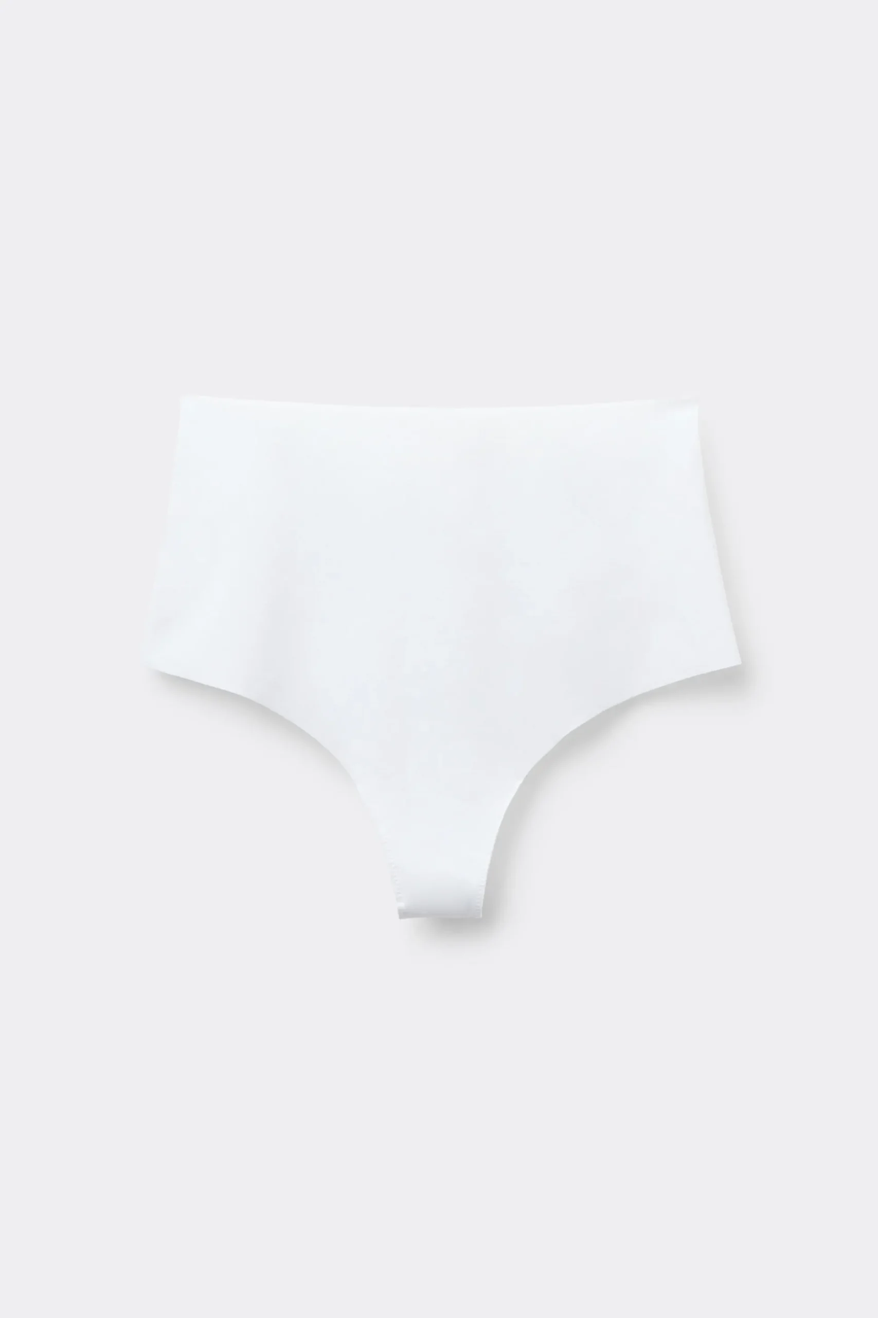 Recycled Microfiber High-Waisted Raw-Cut Brazilian Panties - Cheeky Briefs - Women | Tezenis