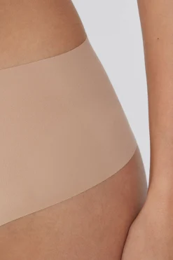 Recycled Microfiber High-Waisted Raw-Cut Brazilian Panties - Cheeky Briefs - Women | Tezenis