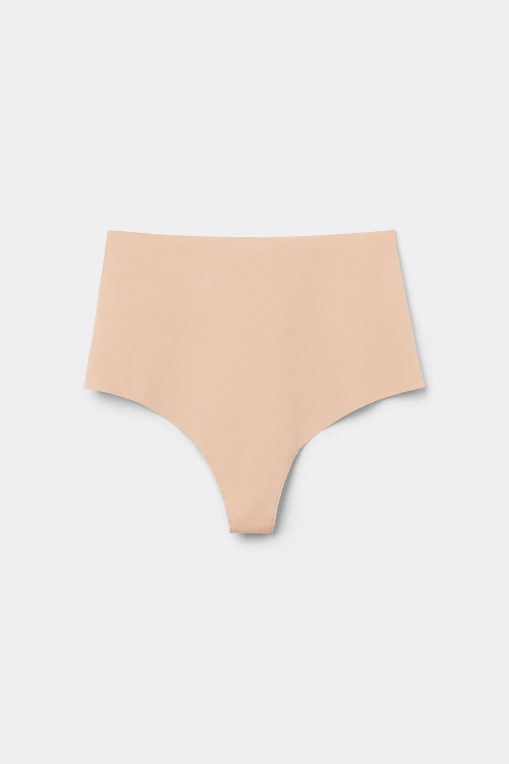 Recycled Microfiber High-Waisted Raw-Cut Brazilian Panties - Cheeky Briefs - Women | Tezenis