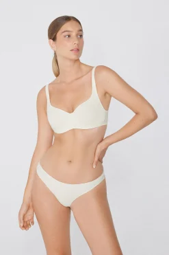 Recycled Microfiber Paris Print Balconette Bra - Balconette - Women | Tezenis