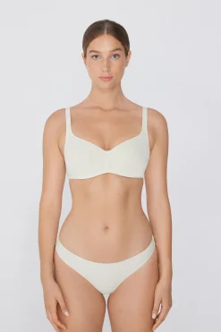 Recycled Microfiber Paris Print Balconette Bra - Balconette - Women | Tezenis