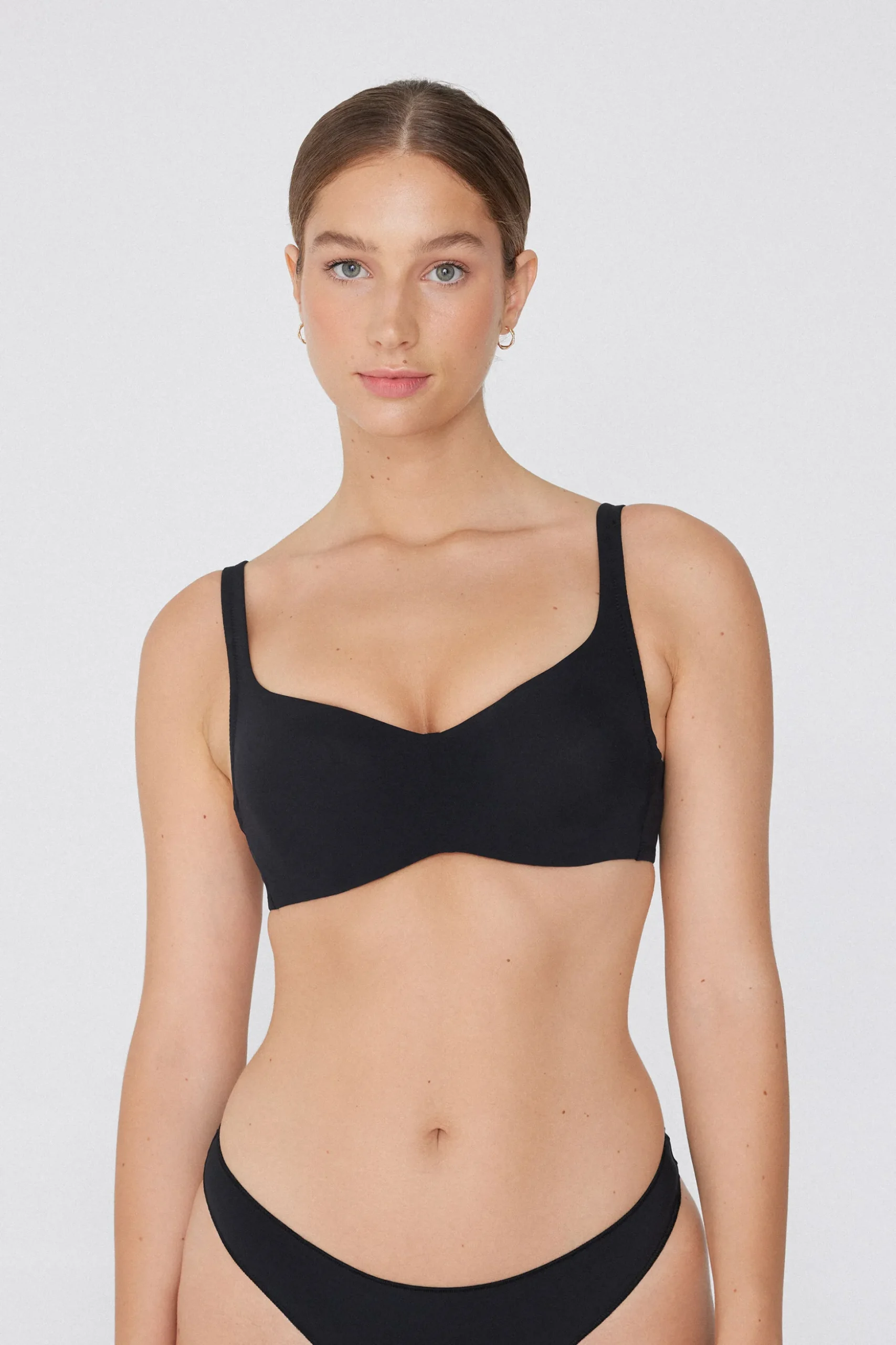 Recycled Microfiber Paris Print Balconette Bra - Balconette - Women | Tezenis