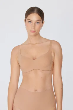 Recycled Microfiber Paris Print Balconette Bra - Balconette - Women | Tezenis