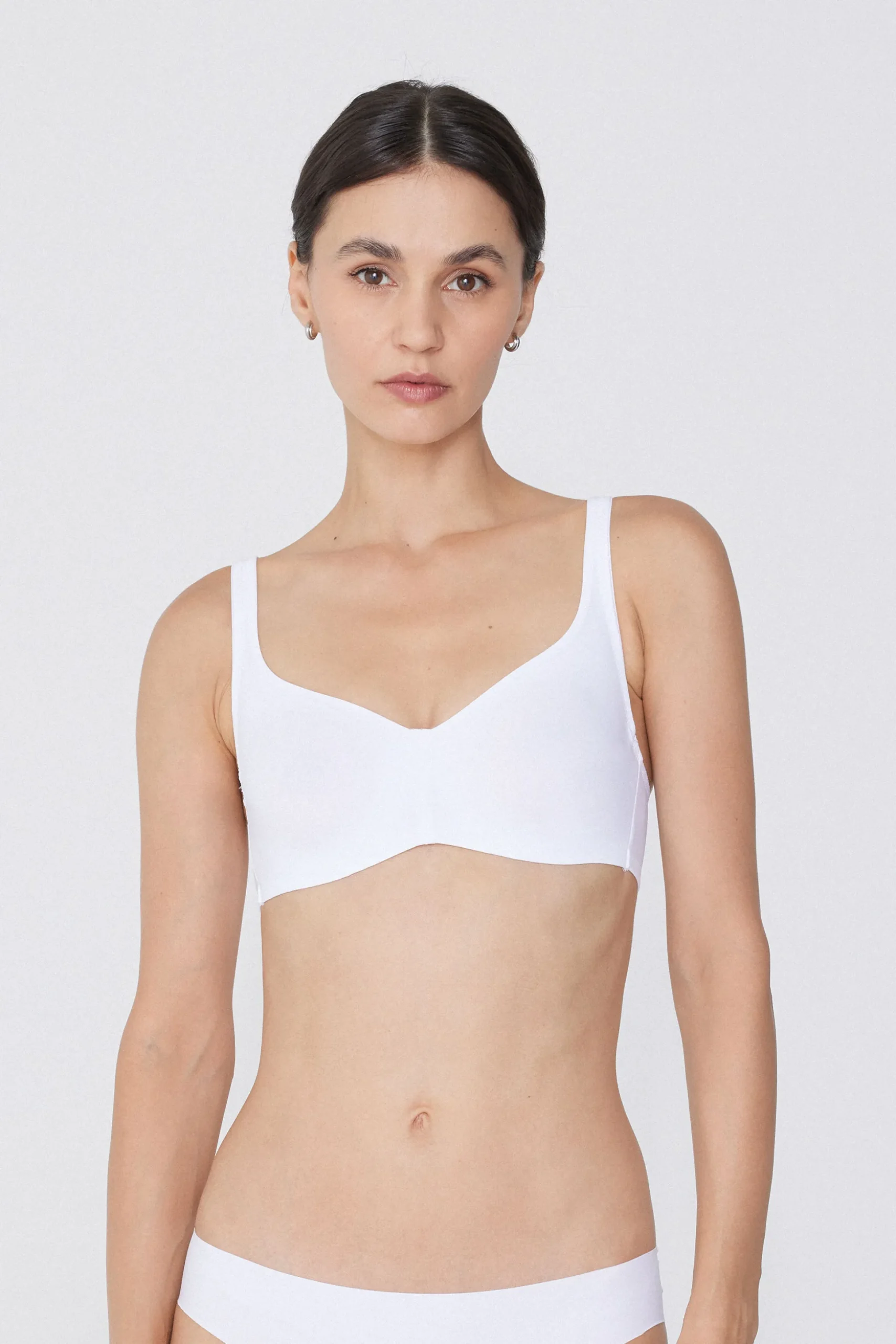Recycled Microfiber Paris Print Balconette Bra - Balconette - Women | Tezenis