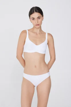 Recycled Microfiber Paris Print Balconette Bra - Balconette - Women | Tezenis