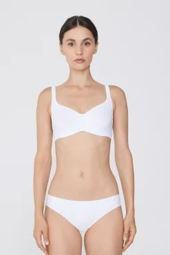 Recycled Microfiber Paris Print Balconette Bra - Balconette - Women | Tezenis