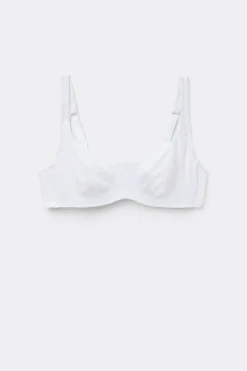 Recycled Microfiber Paris Print Balconette Bra - Balconette - Women | Tezenis
