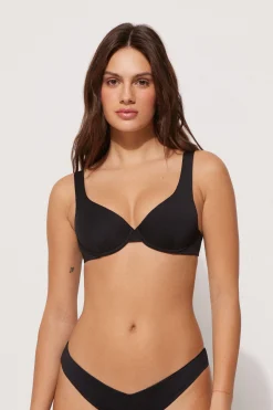 Recycled Microfiber Push-Up Bikini Top - Push-up - Women | Tezenis