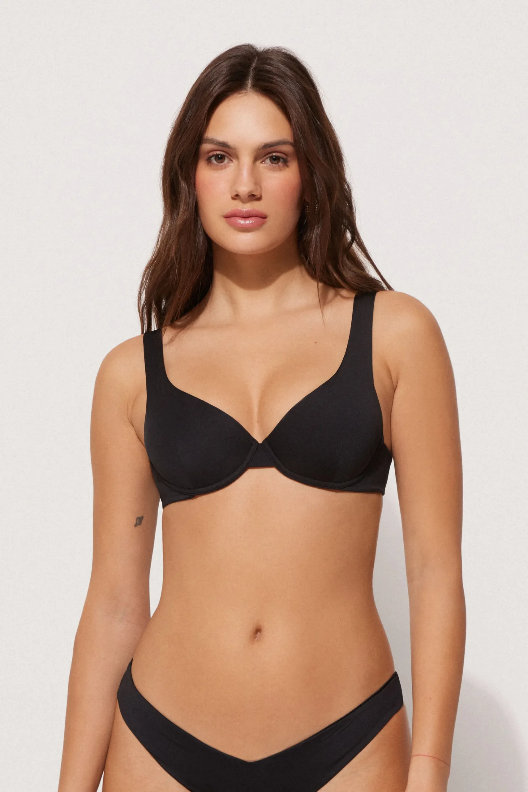 Recycled Microfiber Push-Up Bikini Top - Push-up - Women | Tezenis
