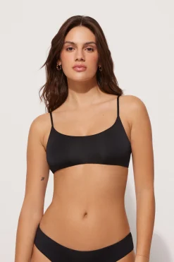 Recycled Microfiber Removable Padding Brassiere Bikini Top - Tank Top Bikini - Women | Tezenis