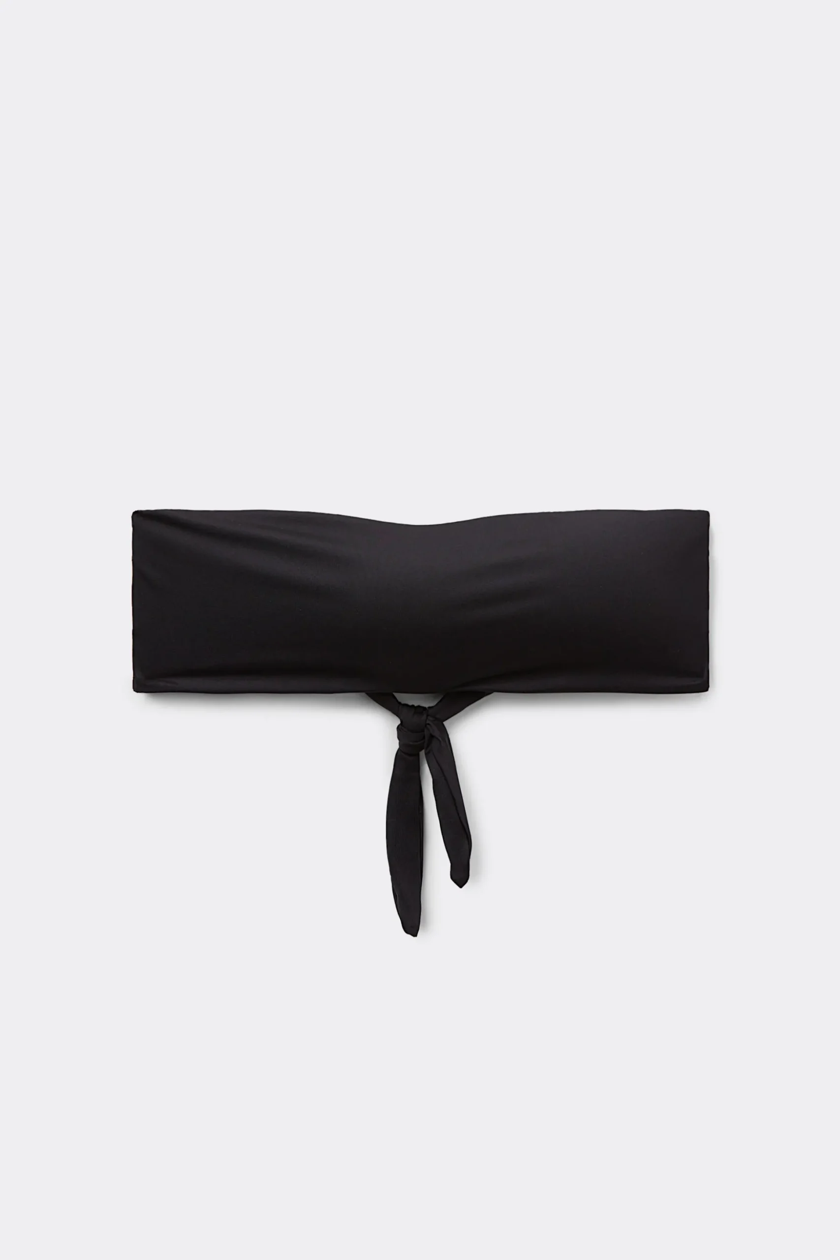 Recycled Microfiber Removable Padding Bandeau Bikini Top - Bandeau And Strapless - Women | Tezenis