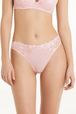 Red Passion Lace Brazilian Panties - Cheeky Briefs - Women | Tezenis