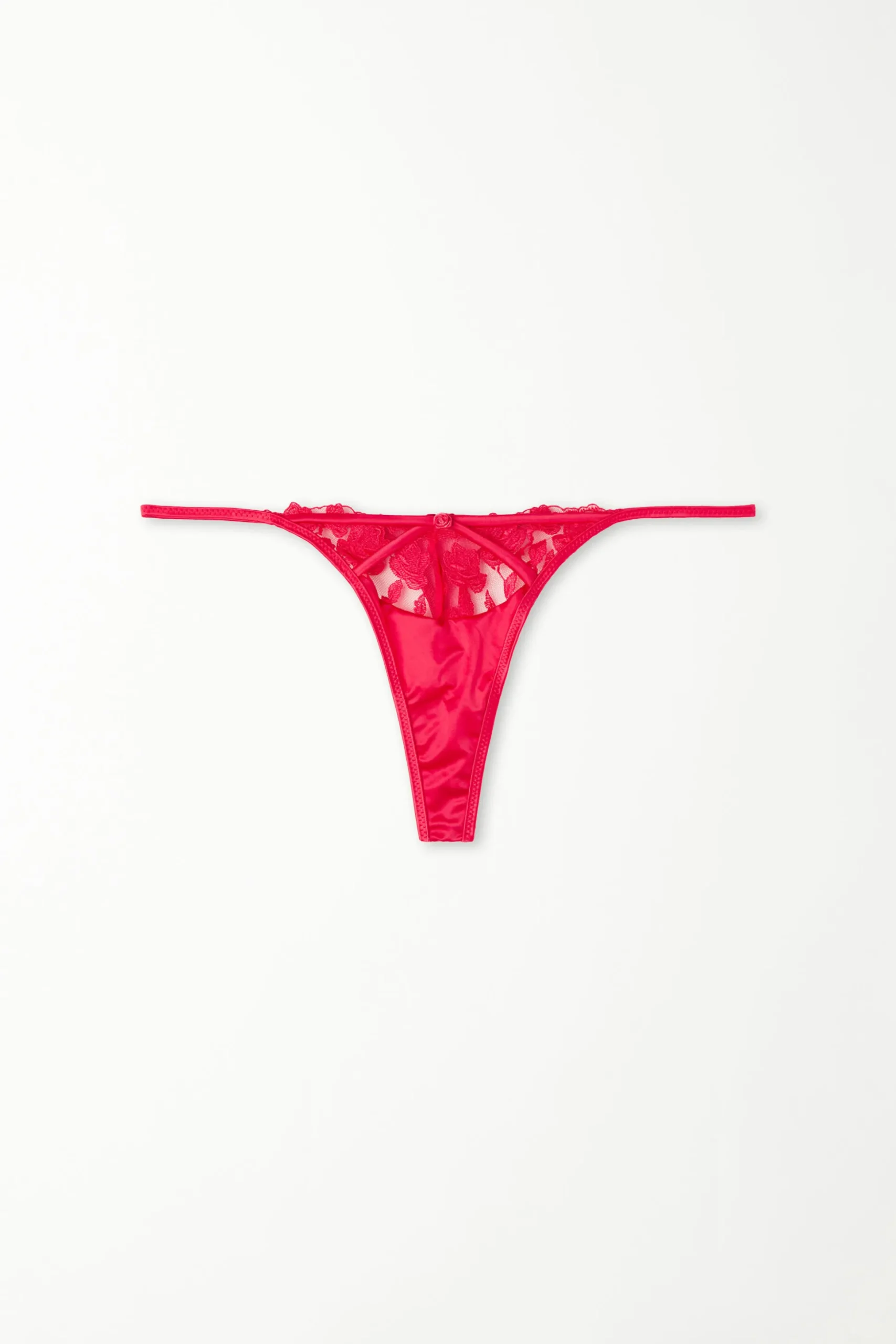 Red Passion Lace High-Cut String Thong - G-strings And Thongs - Women | Tezenis