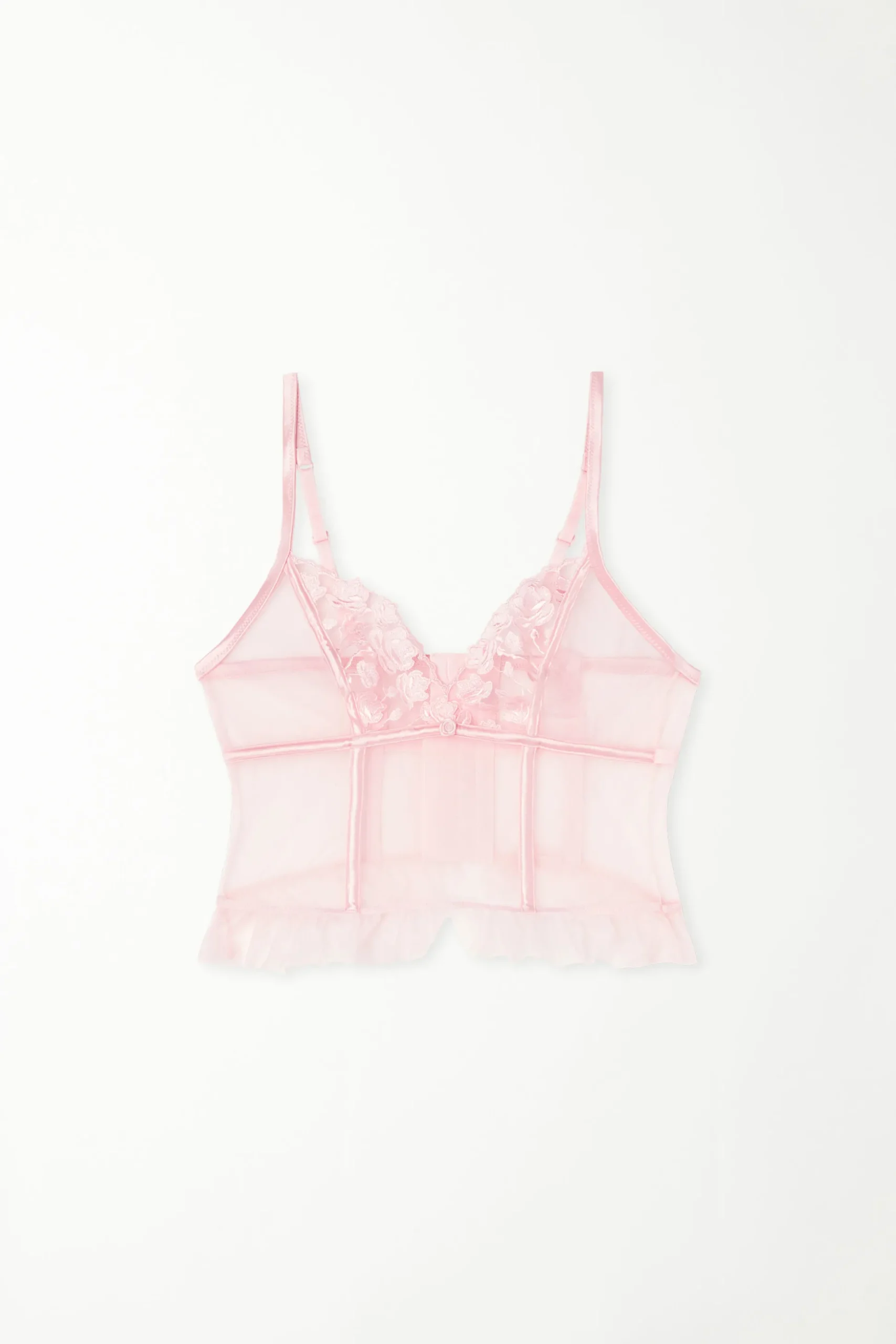 Red Passion Lace Triangle Bra Top - Bralette - Women | Tezenis
