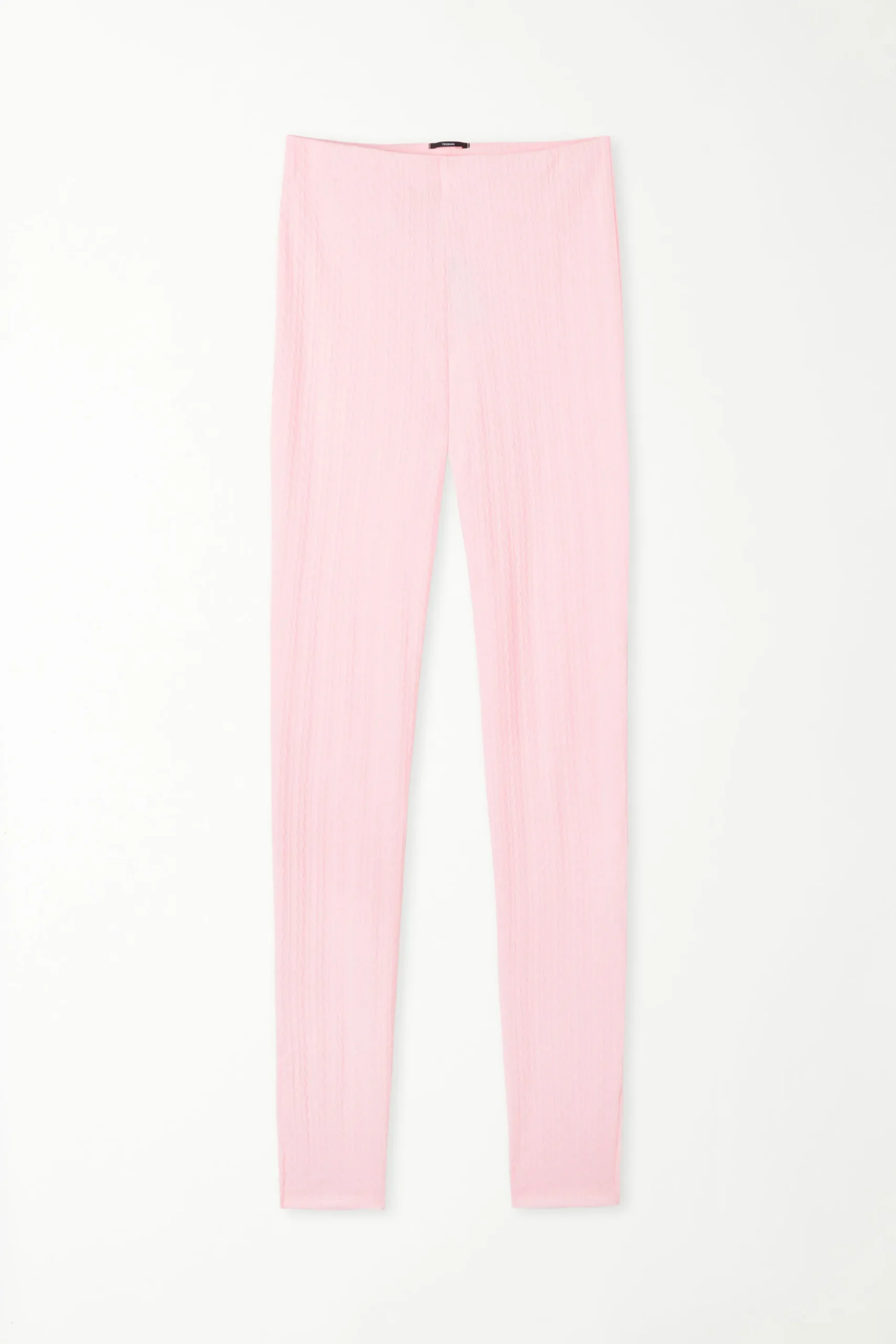 Ribbed Cable-Knit Effect Leggings - Pajama Sets - Women | Tezenis
