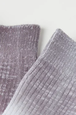 Ribbed Cotton Mid-Calf Socks - Socks - Women | Tezenis
