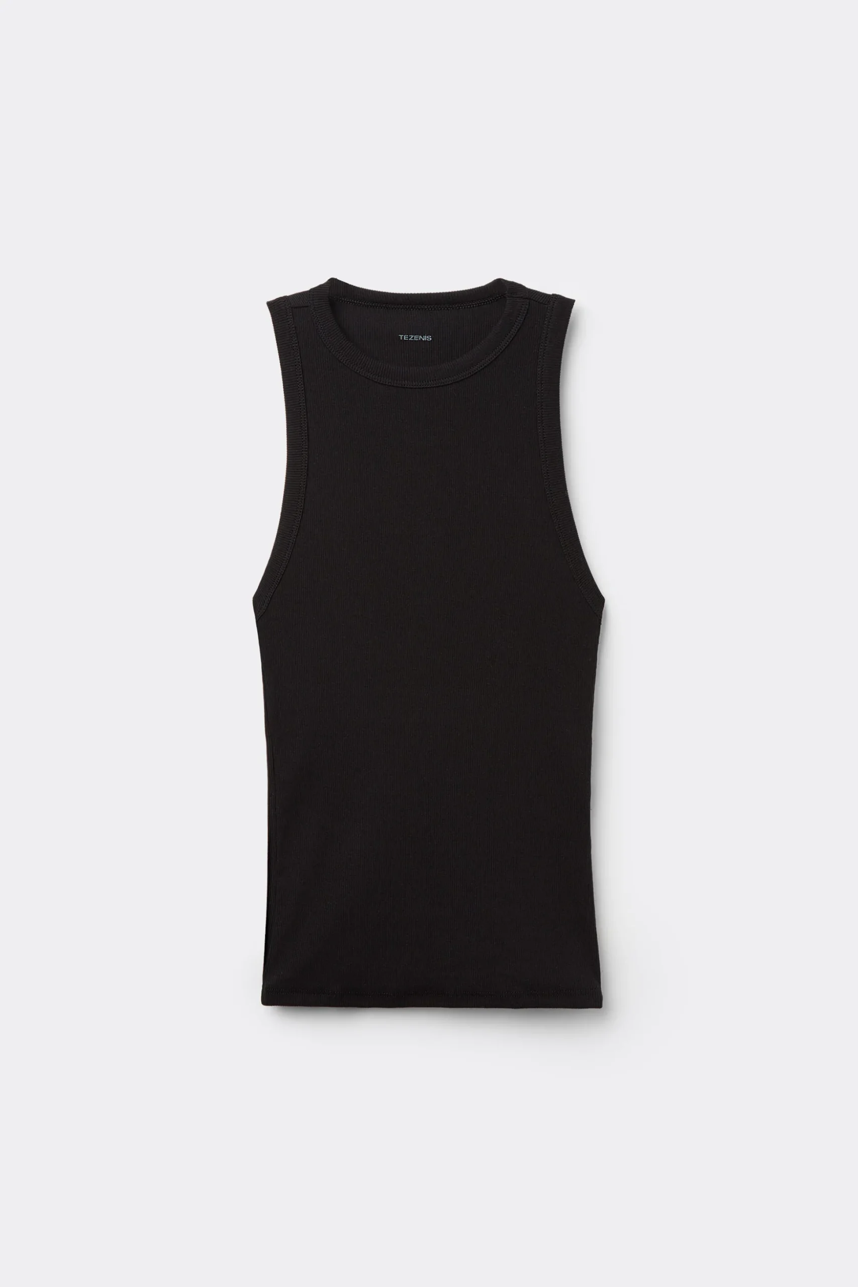 Ribbed Cotton Racerback Tank Top - Tank Tops - Women | Tezenis
