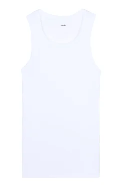 Ribbed Cotton Undershirt - Tank Top Undershirts - Men | Tezenis