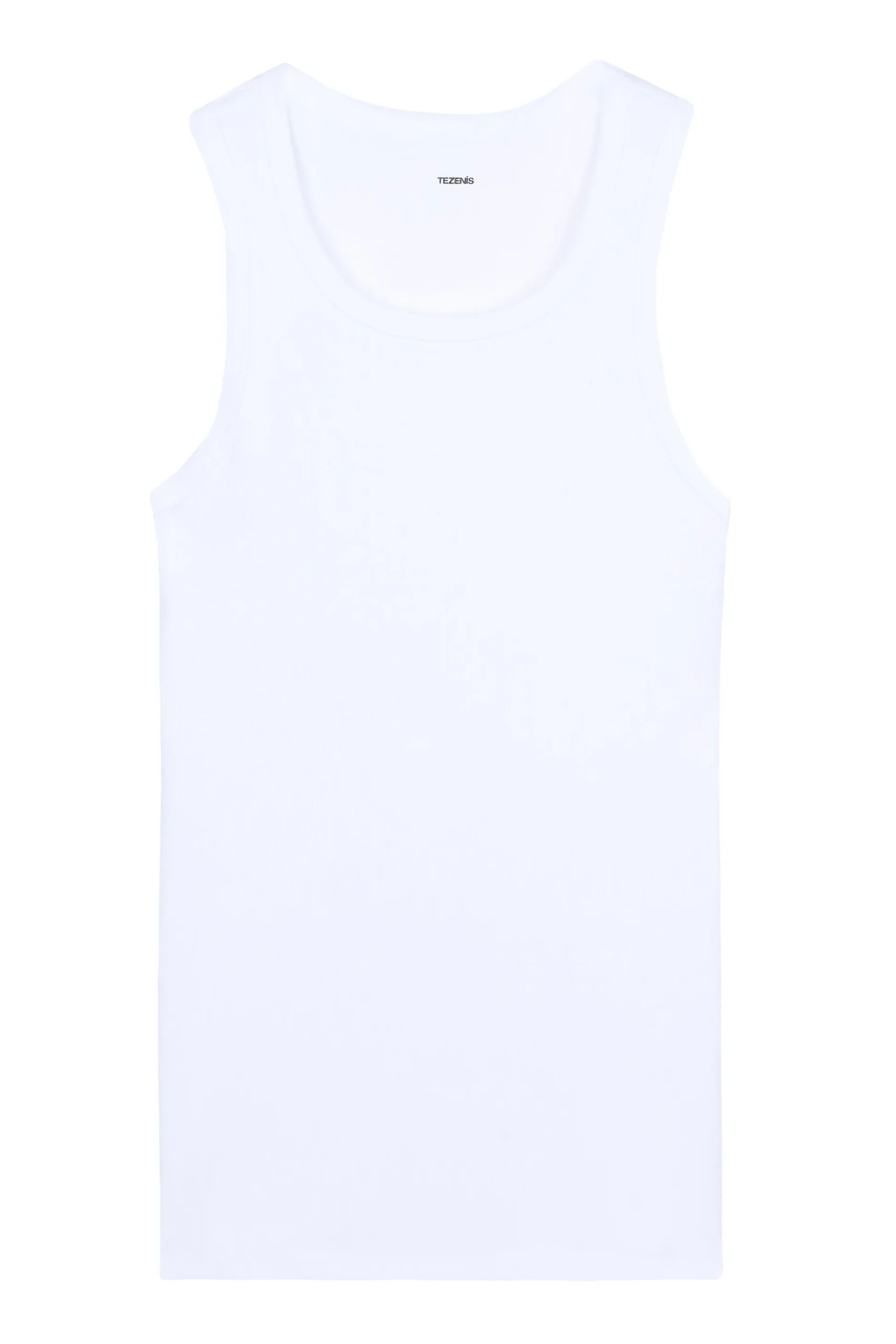 Ribbed Cotton Undershirt - Tank Top Undershirts - Men | Tezenis
