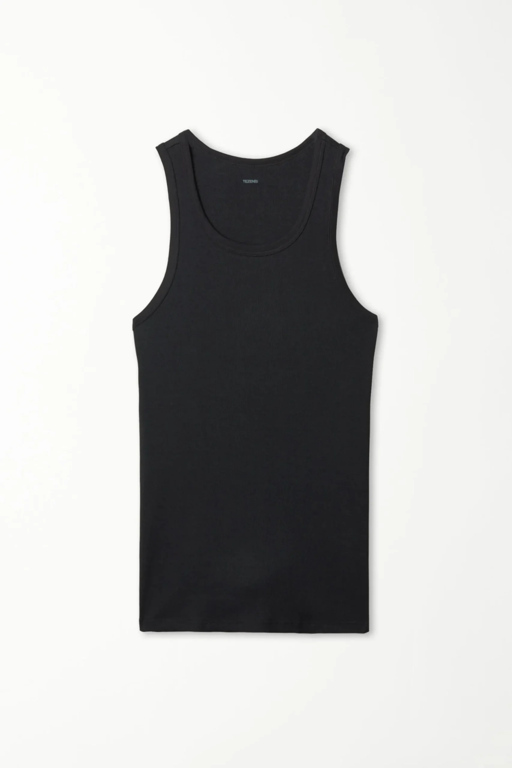 Ribbed Cotton Undershirt - Tank Top Undershirts - Men | Tezenis