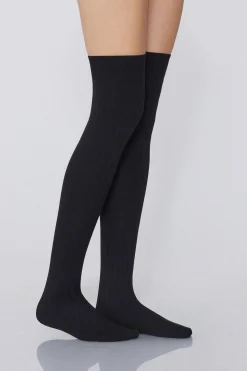 Ribbed Over-The-Knee Socks - Stockings - Women | Tezenis