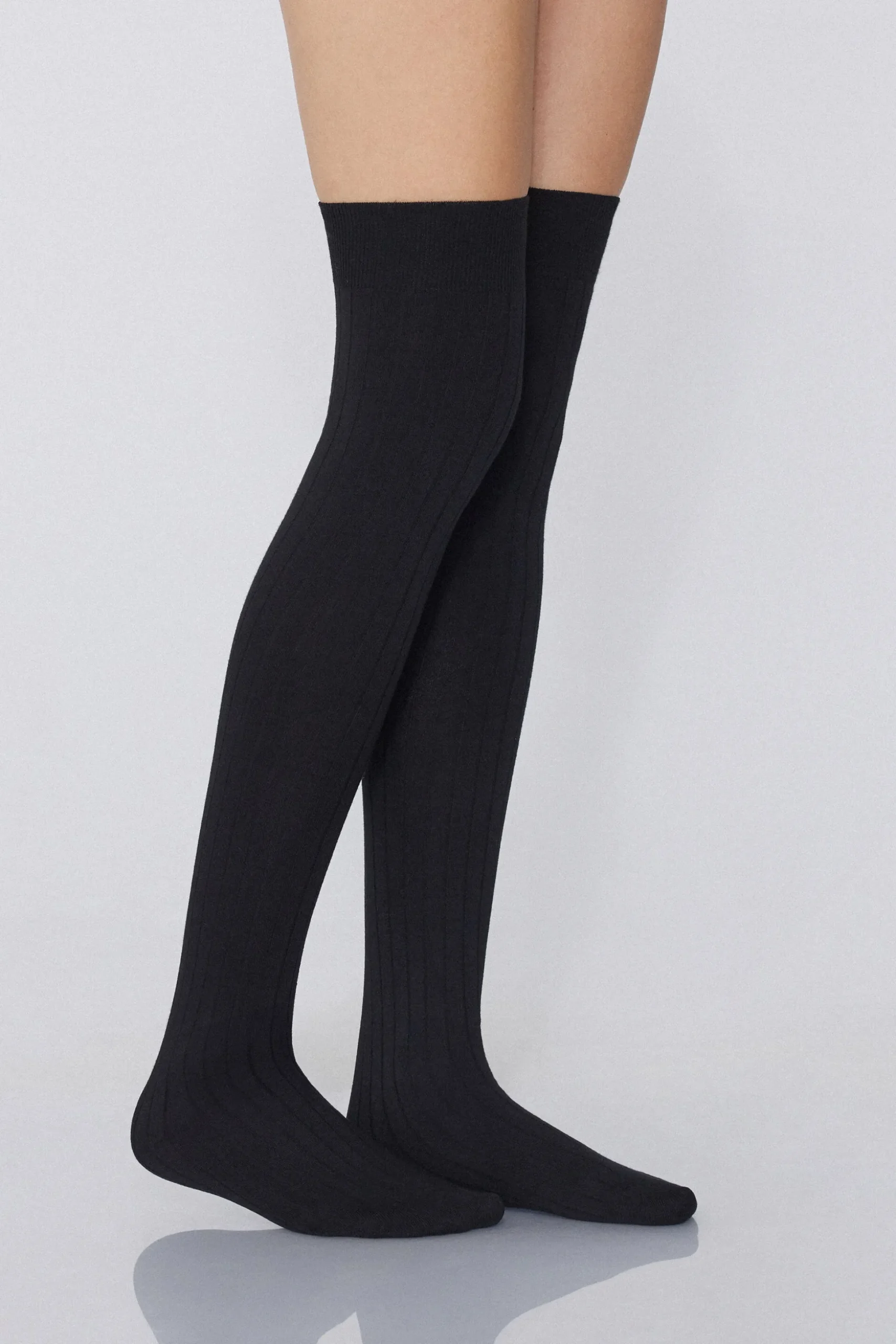 Ribbed Over-The-Knee Socks - Stockings - Women | Tezenis