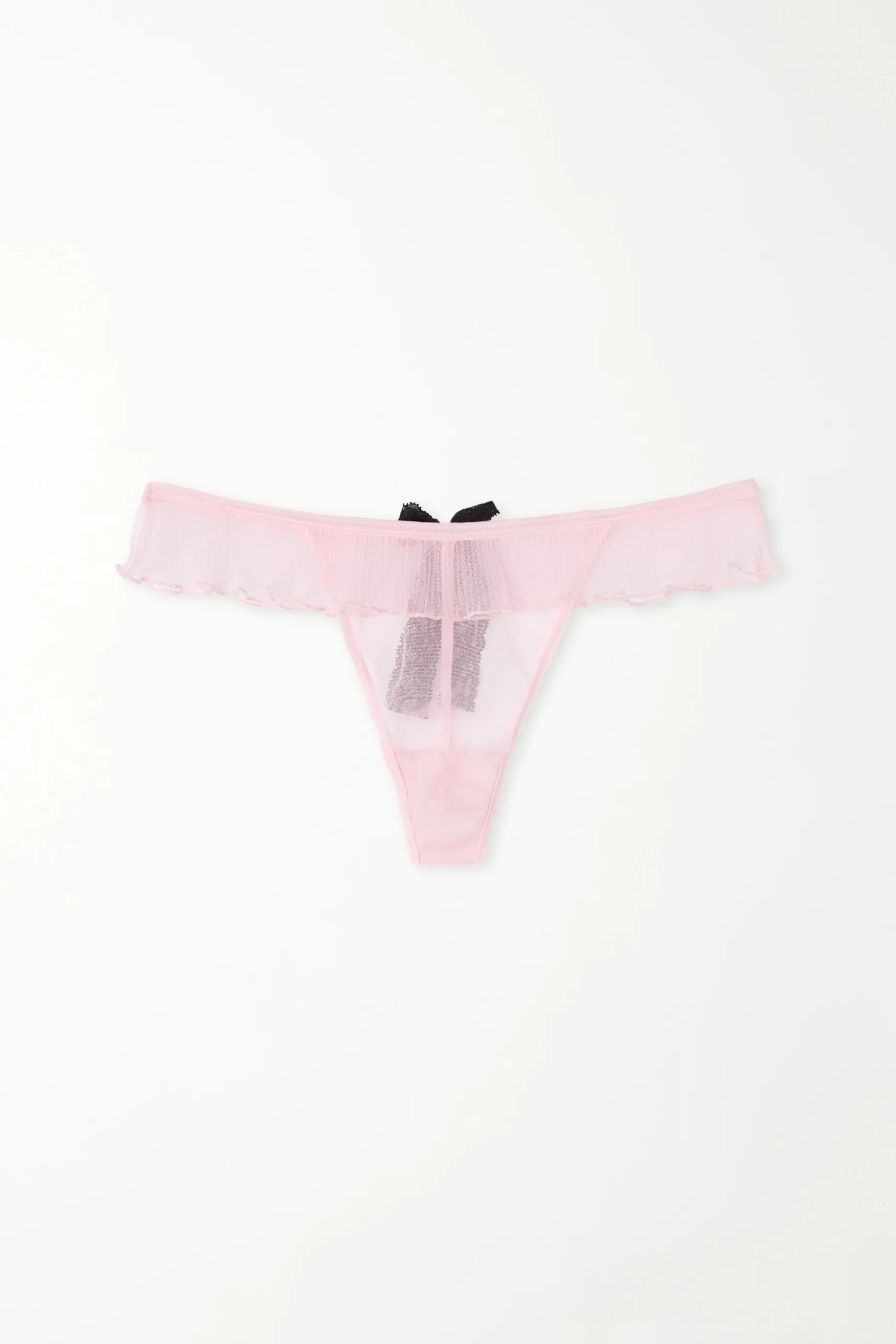 Romantic Plissé String Thong - G-strings And Thongs - Women | Tezenis