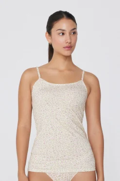 Round Neck Tank Top In Stretch Cotton - Tank Tops - Women | Tezenis