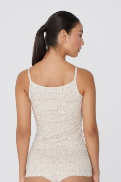 Round Neck Tank Top In Stretch Cotton - Tank Tops - Women | Tezenis
