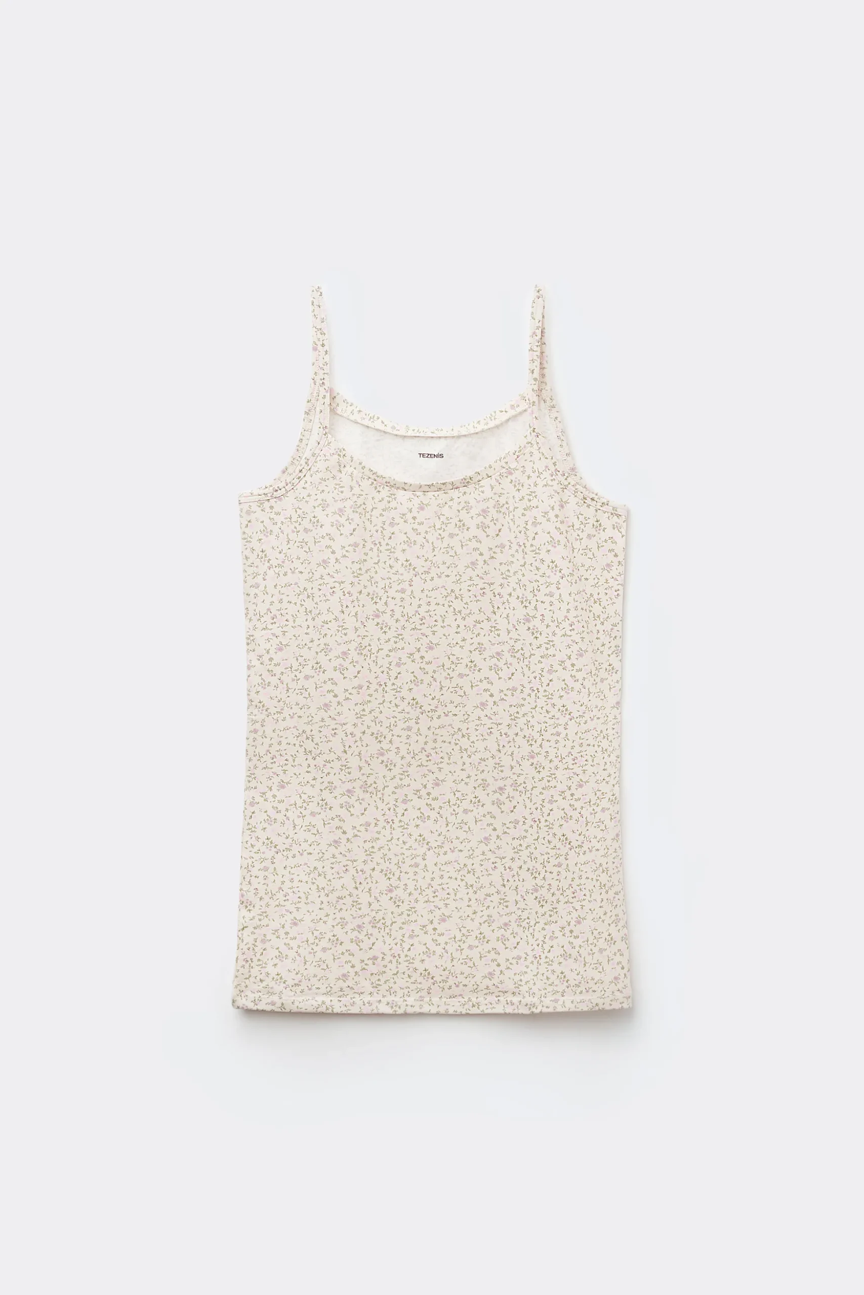 Round Neck Tank Top In Stretch Cotton - Tank Tops - Women | Tezenis