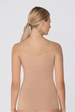Round-Neck Stretch Cotton Tank Top - Tank Tops - Women | Tezenis