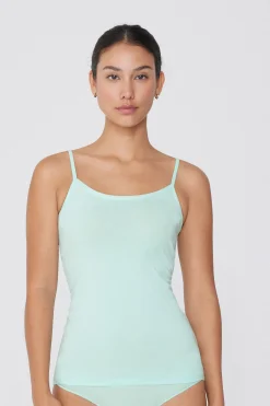 Round-Neck Stretch Cotton Tank Top - Tank Tops - Women | Tezenis