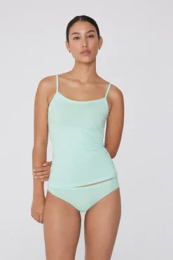 Round-Neck Stretch Cotton Tank Top - Tank Tops - Women | Tezenis
