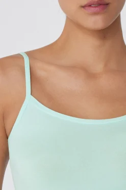 Round-Neck Stretch Cotton Tank Top - Tank Tops - Women | Tezenis
