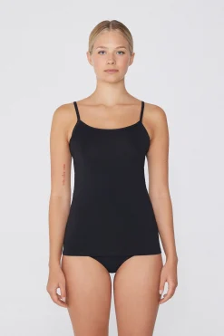 Round-Neck Stretch Cotton Tank Top - Tank Tops - Women | Tezenis