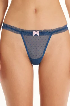 Ruffled String Thong - G-strings And Thongs - Women | Tezenis