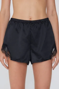 Satin And Lace Shorts - Pajama Sets - Women | Tezenis