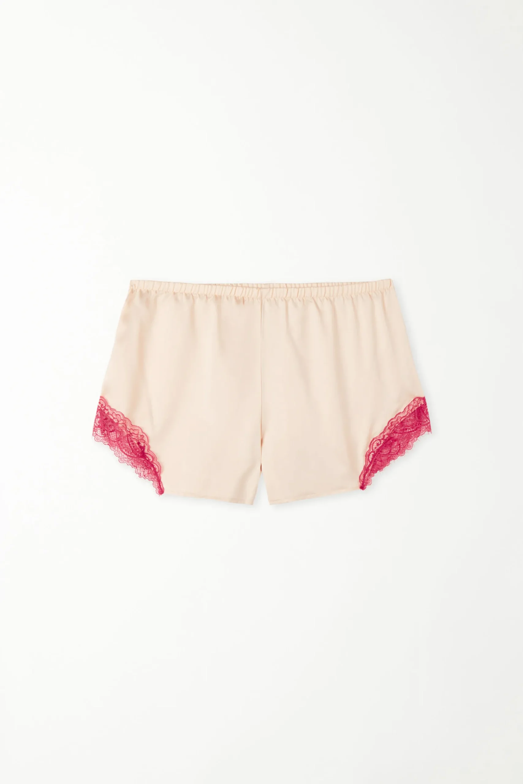 Satin And Lace Shorts - Pajama Sets - Women | Tezenis
