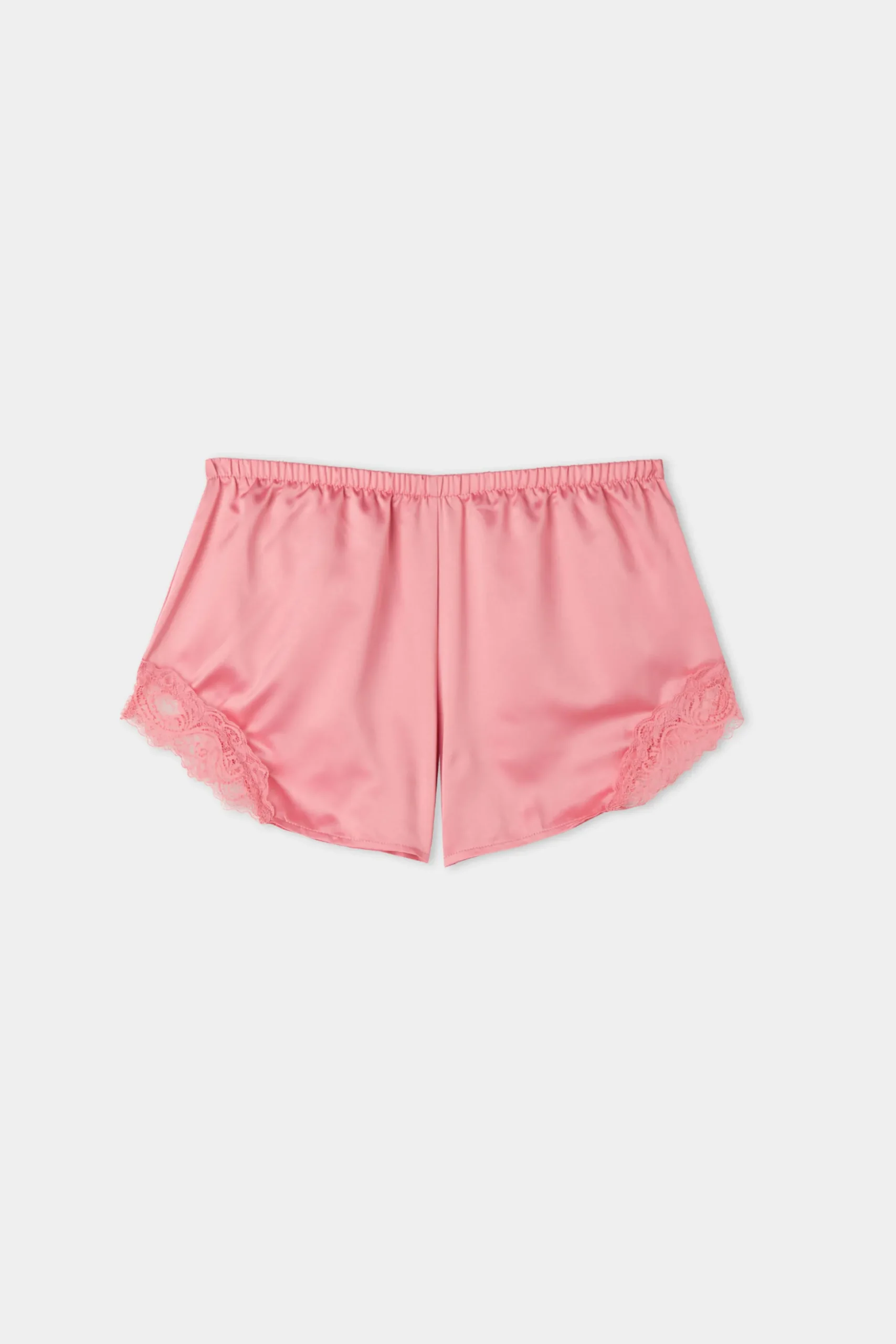 Satin And Lace Shorts - Pajama Sets - Women | Tezenis