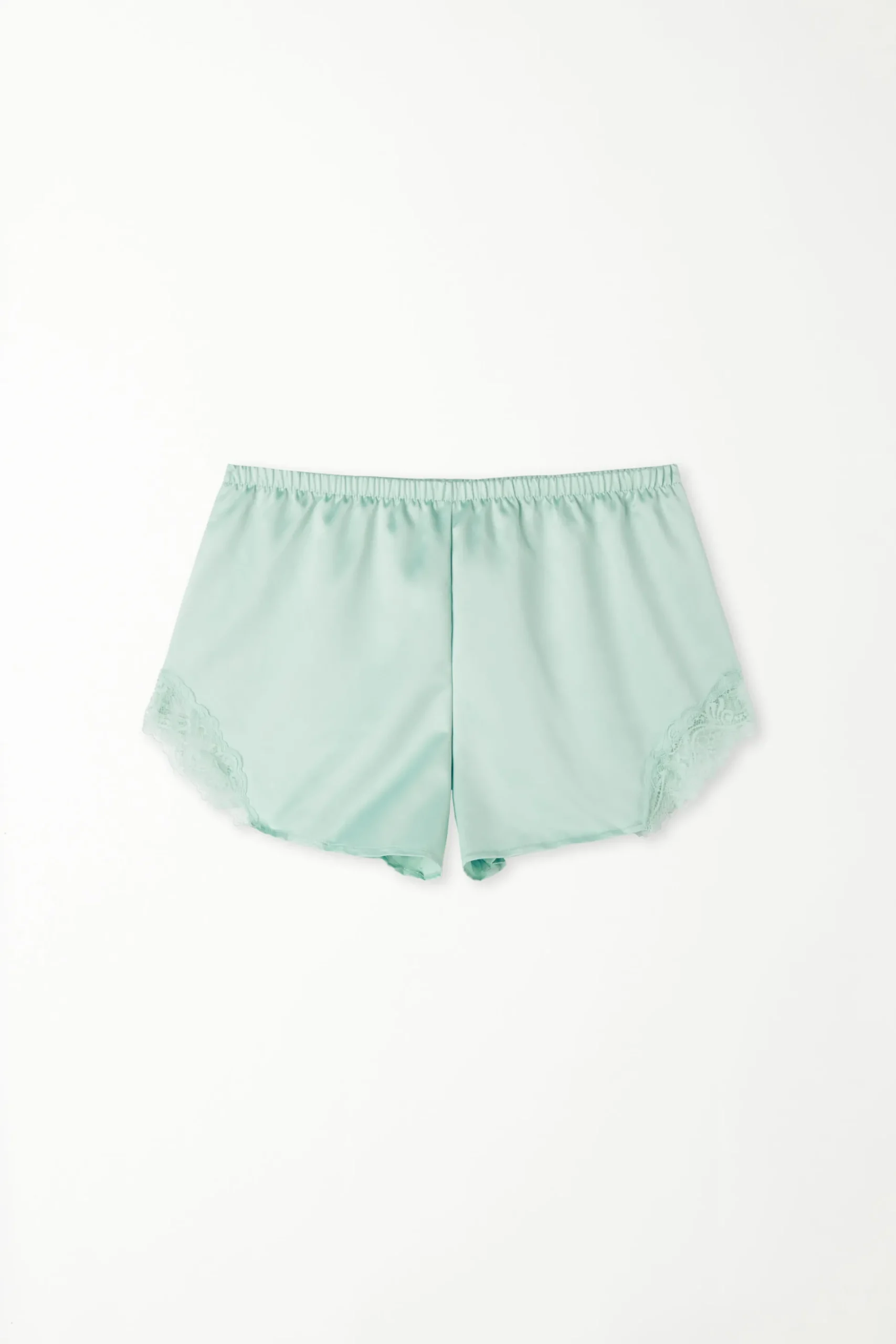 Satin And Lace Shorts - Pajama Sets - Women | Tezenis