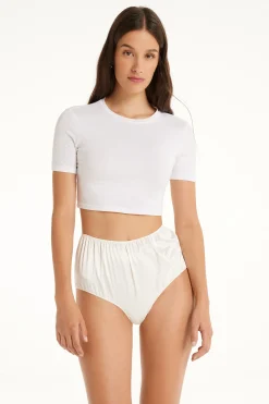 Satin Boyshorts - French Cut - Women | Tezenis