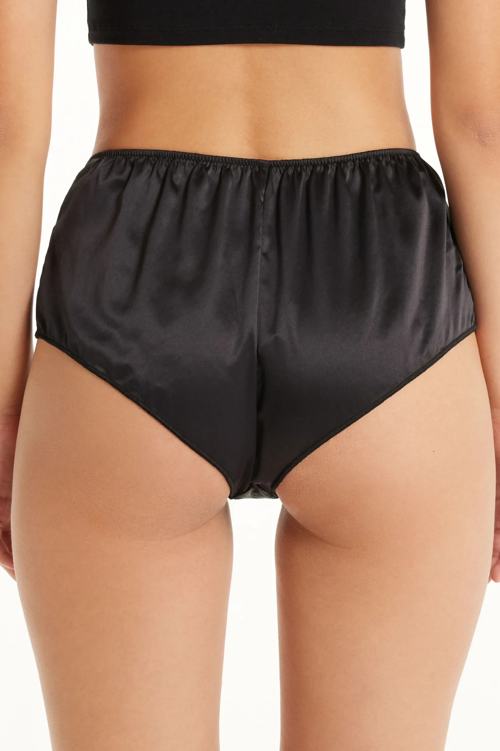Satin Boyshorts - French Cut - Women | Tezenis