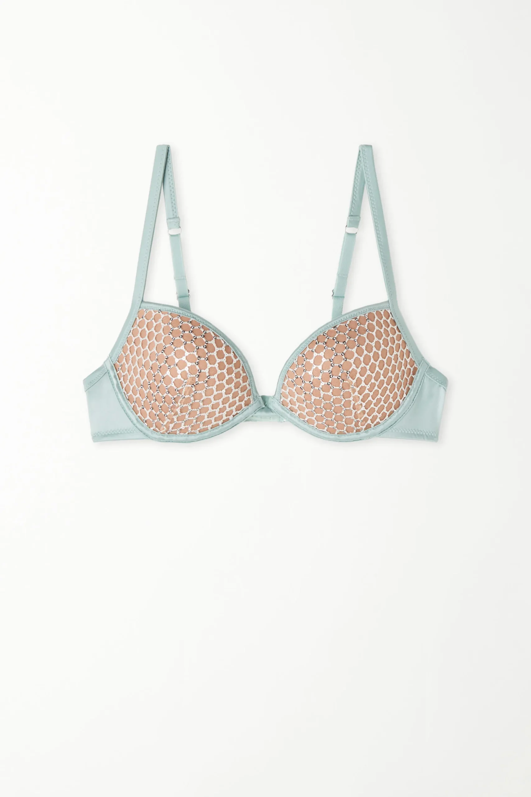 Sequin Net Moscow Push-Up Bra - Push-up - Women | Tezenis