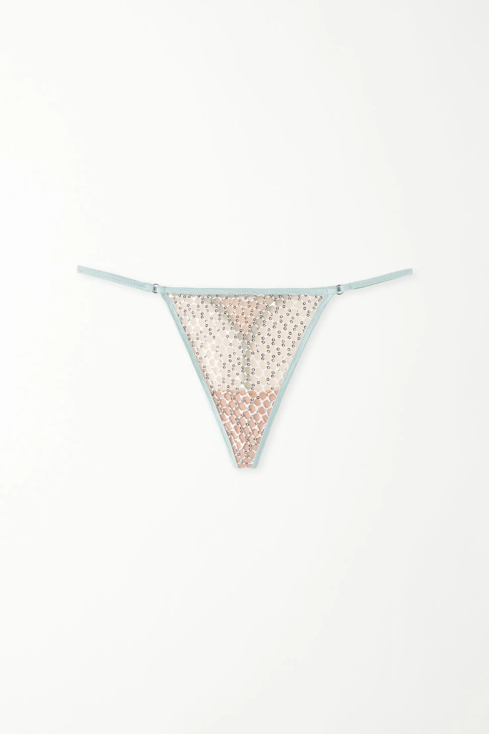 Sequin Net String Thong - G-strings And Thongs - Women | Tezenis